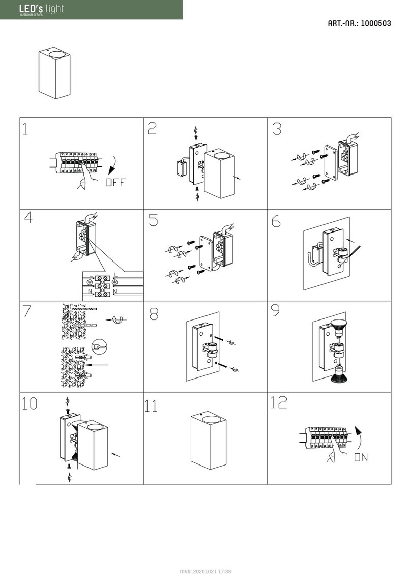 LED's light 1000503 quick start guide