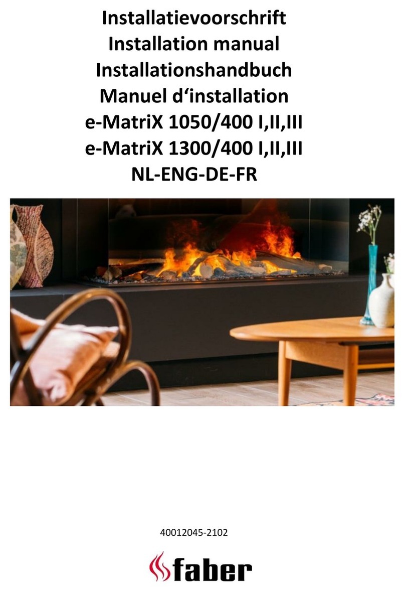Faber e-MatriX 1050/400 I User manual Faber e-MatriX 1050/400 I User manual