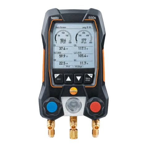 TESTO 550s User manual