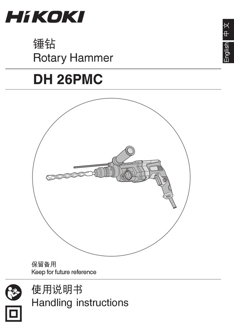 HIKOKI DH 26PMC User manual