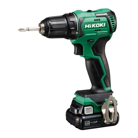 HIKOKI DS 12DD User manual