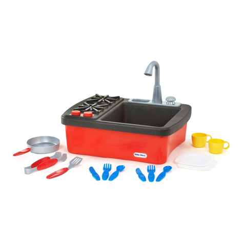 Little Tikes Splish Splash Sink and Stove 635557M User manual