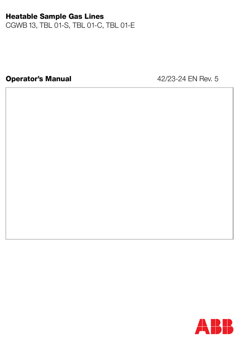 ABB CGWB 13 Operator's manual