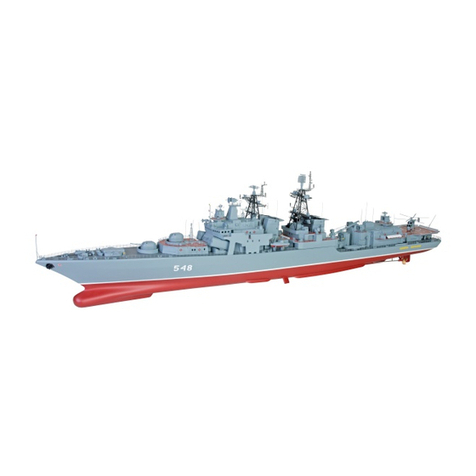 GRAUPNER Udaloy Class Destroyer Admiral Panteleyev manual