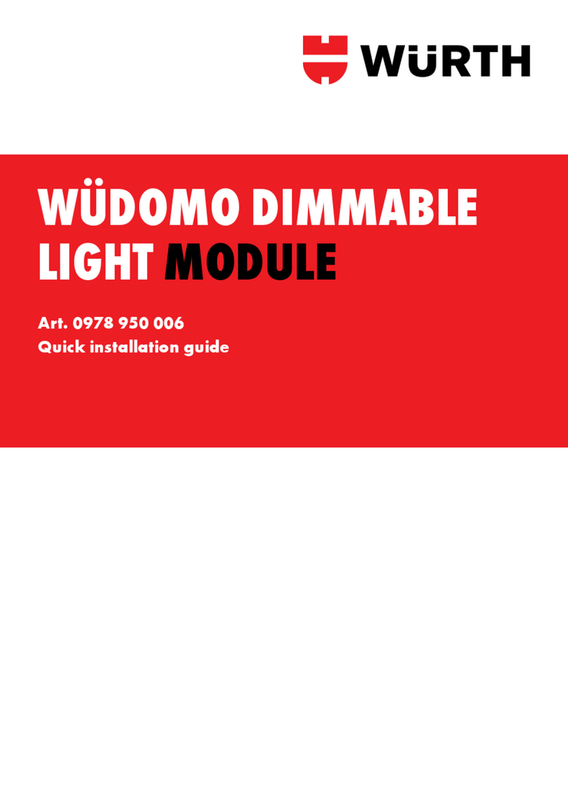 Würth 0978 950 006 User manual
