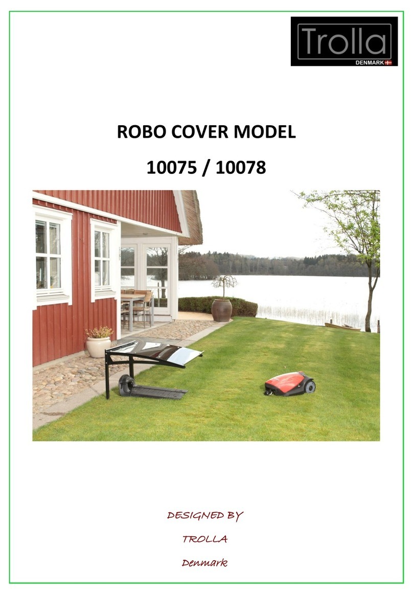 Trolla ROBO COVER 10075 User manual