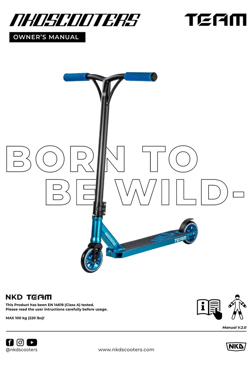 Team NKOSCOOTERS owner's manual