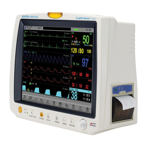 Smiths Medical Surgivet Advisor Quick reference guide