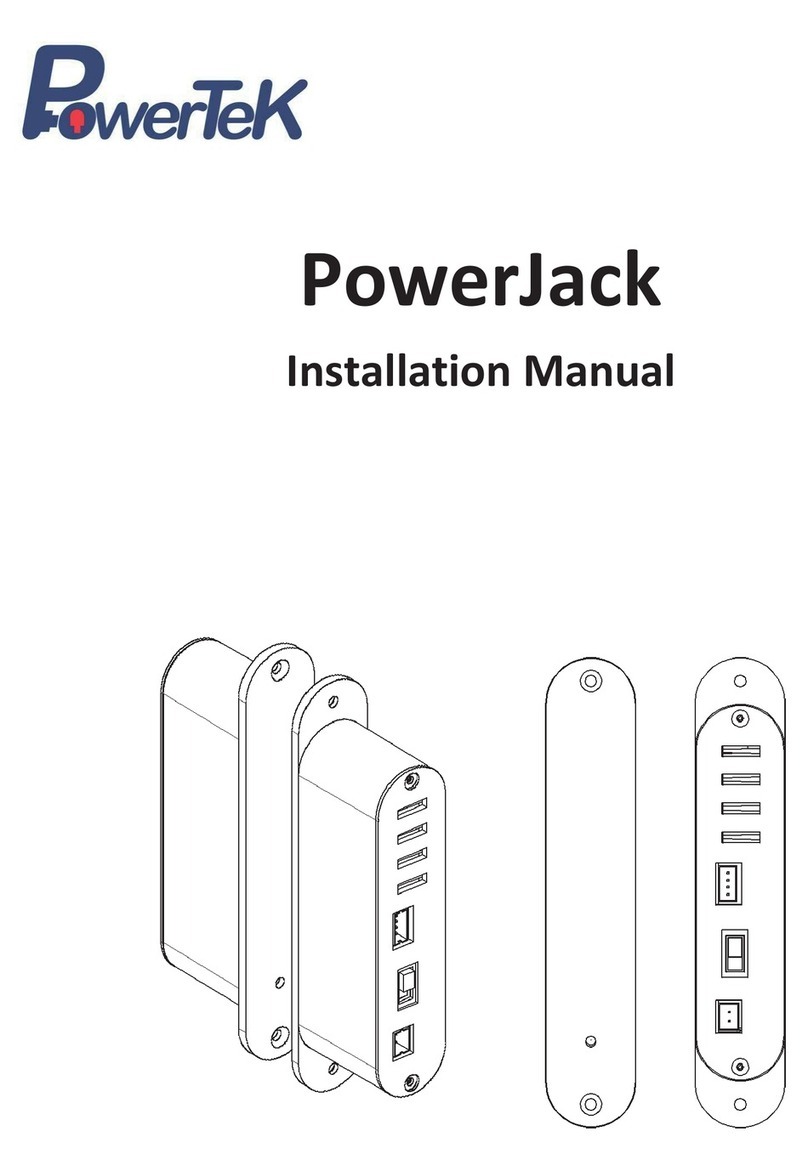 PowerTek PowerJack installation manual