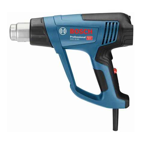 Bosch GHG Professional 20-63 User manual