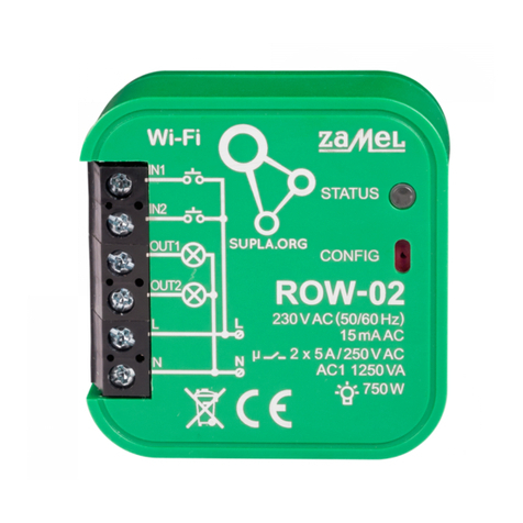 Zamel supla ROW-02 quick start guide Zamel supla ROW-02 quick start guide