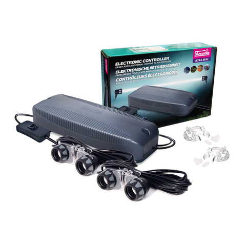 Arcadia REPTILE CONTROLLER RACRE Installation and maintenance instructions