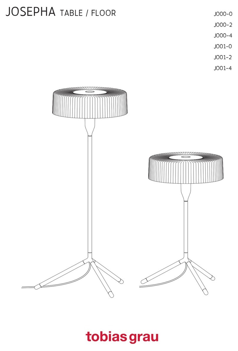 TOBIAS GRAU JOSEPHA TABLE User manual
