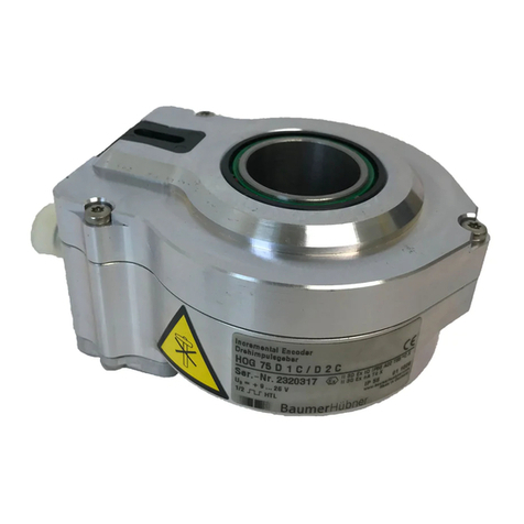 Baumer HUBNER BERLIN Low Harmonics HOGS 75 User manual