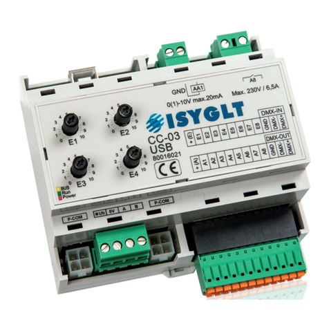 ISYGLT CC-03-USB Technical Data/Instruction Manual