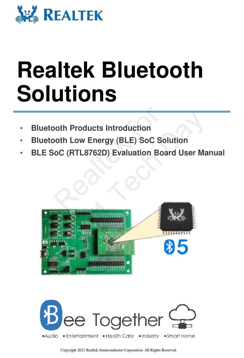 Realtek RTL8762D User manual