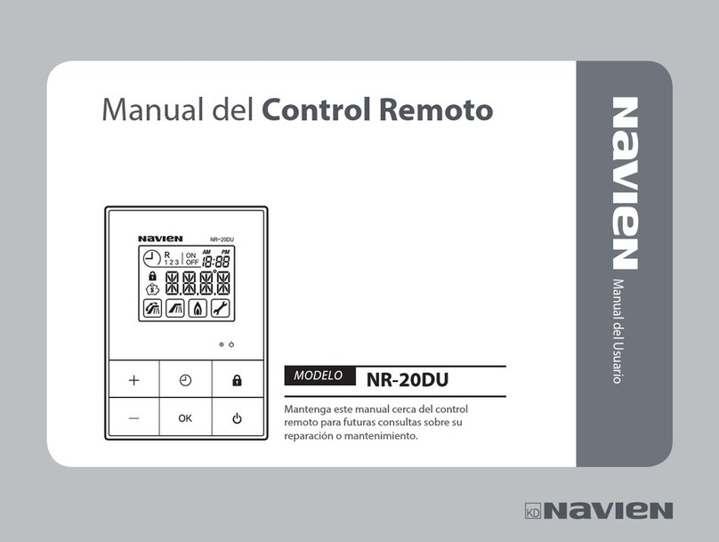 Navien NR-20DU manual