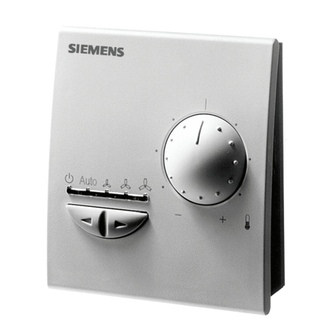 Siemens DESIGO RX QAX33.1 user manual