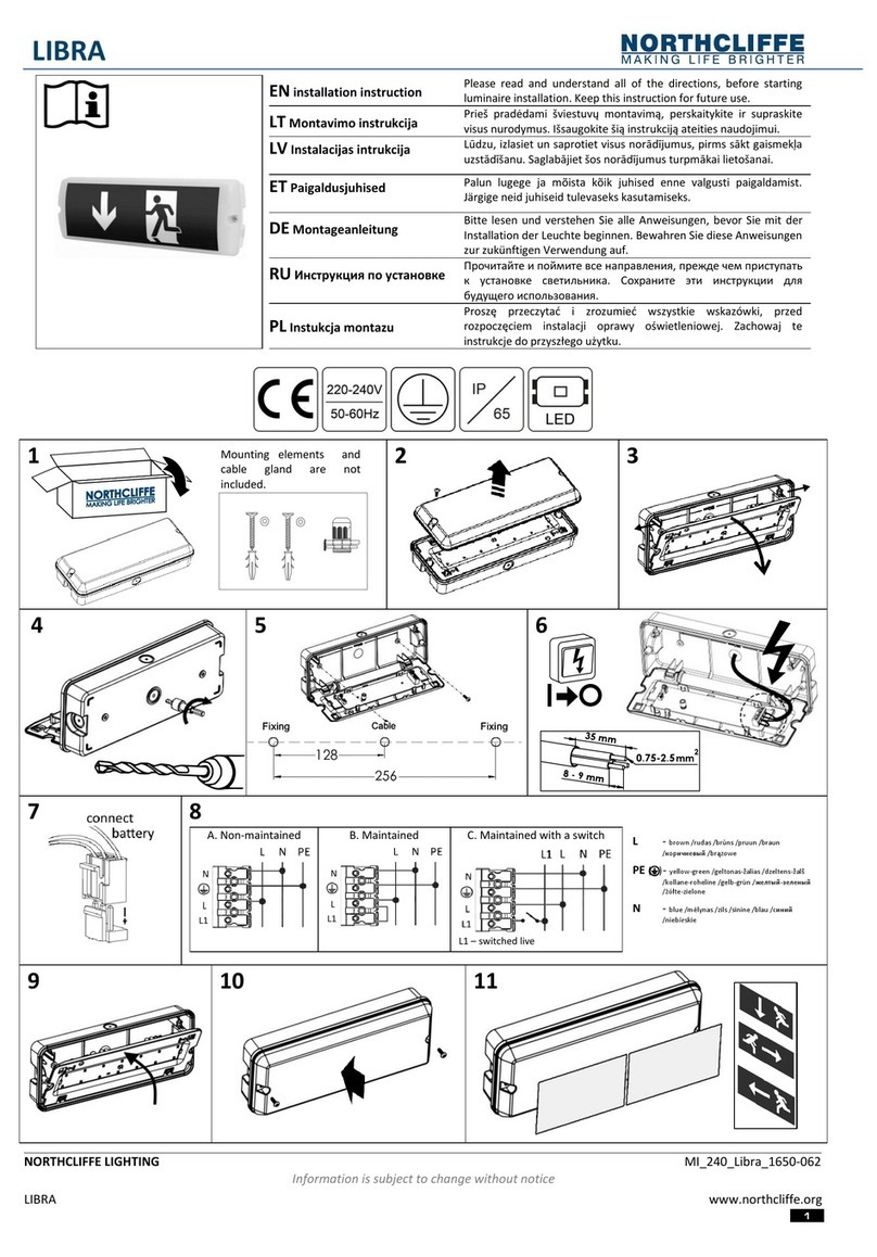 NORTHCLIFFE LIBRA User manual