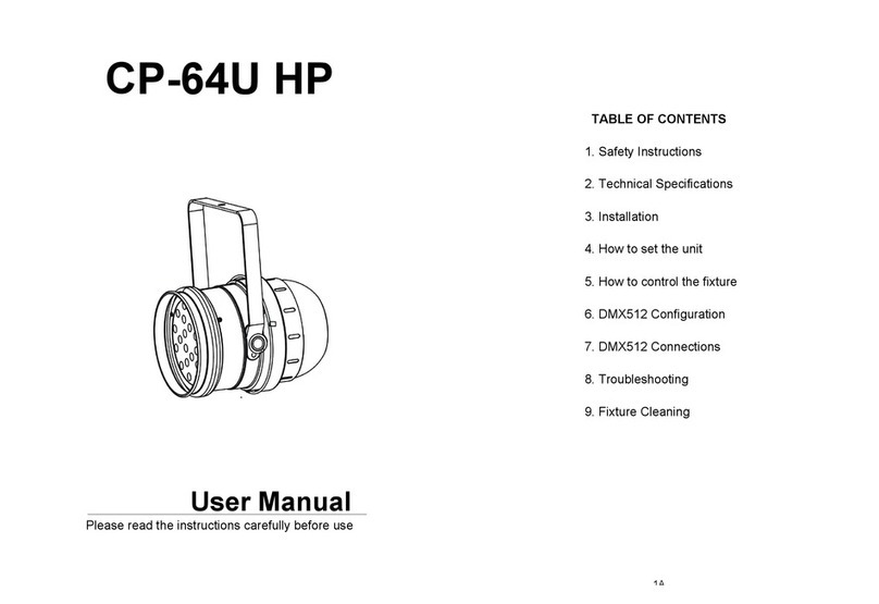 PRO Light CP-64U HP user manual