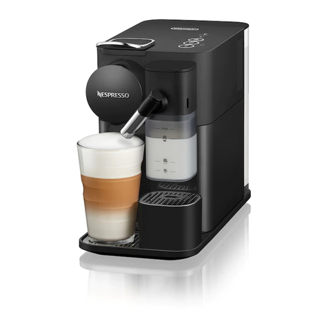 DeLonghi nespresso lattissima user manual