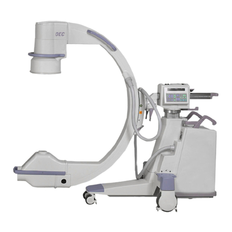 GE OEC 9800 C-Arm Setup guide