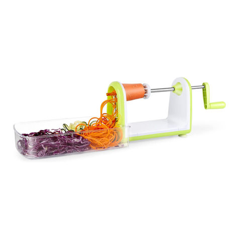simple taste SPIRAL SLICER instruction manual