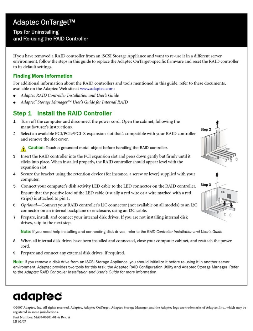 Adaptec OnTarget User manual
