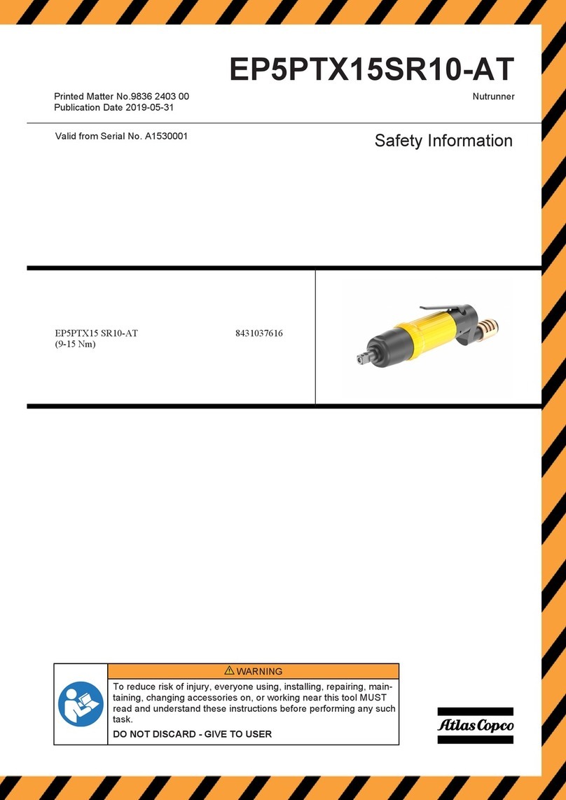 Atlas Copco EP5PTX15SR10-AT Original instructions