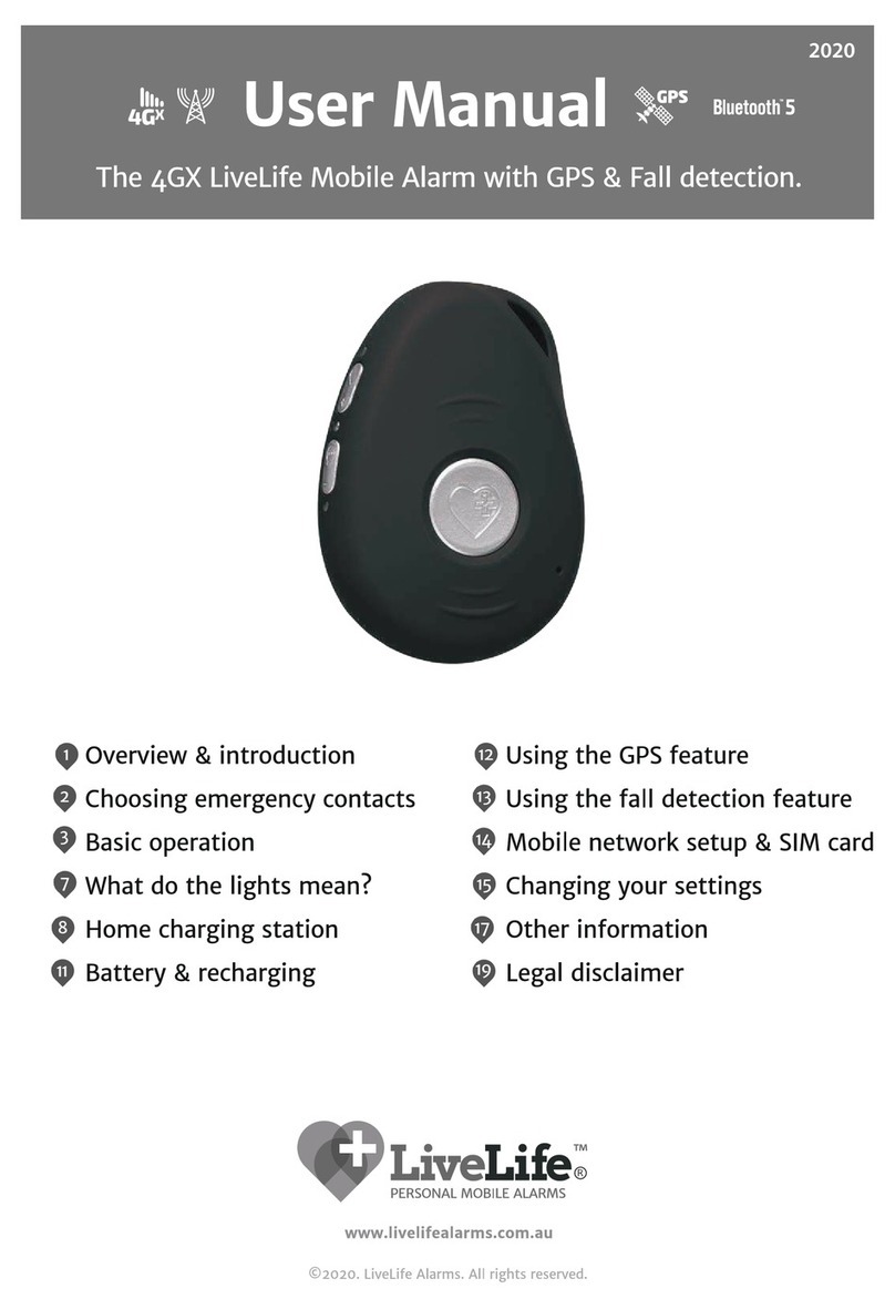 LiveLife 4GX user manual