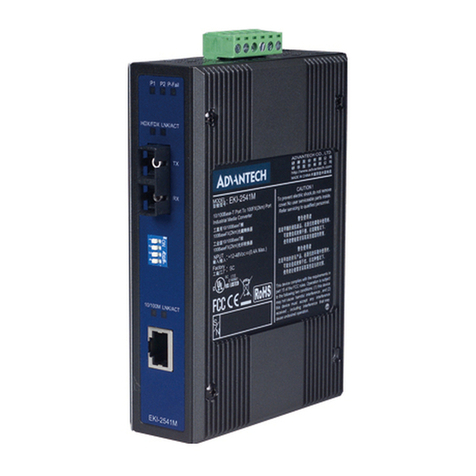 Advantech EKI-2541M/SC User manual