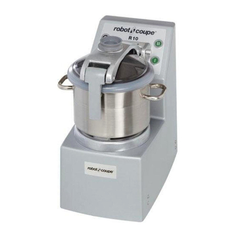 Robot Coupe R10 Operation manual