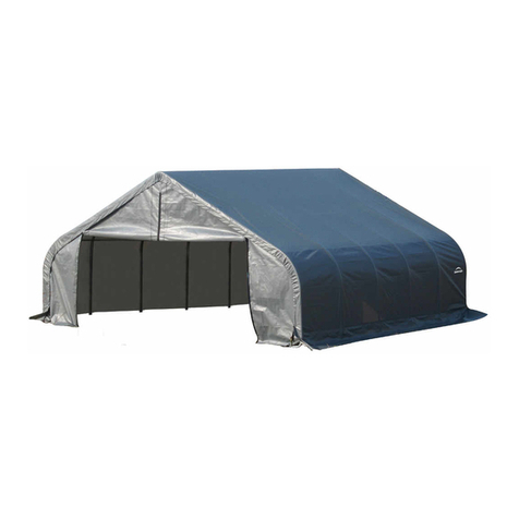 ShelterLogic 78431 Assembly manual & parts list