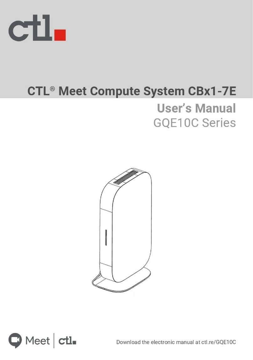 Quanta Computer CTL GQE10C Series User manual