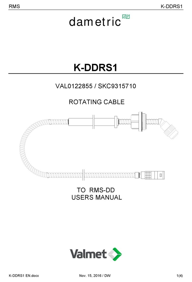 Dametric K-DDRS1 User manual