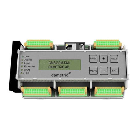 Dametric BRM-DM1 installation manual