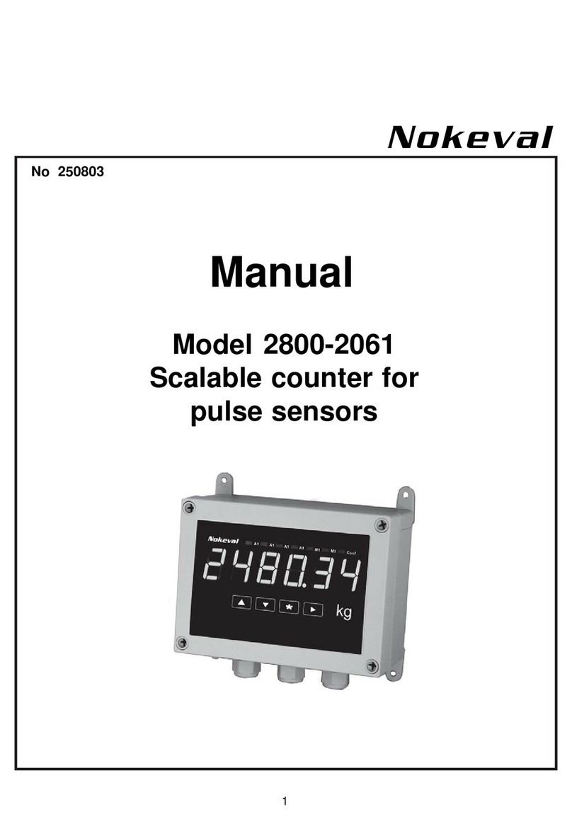 Nokeval 2800-2061 manual