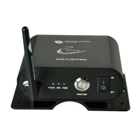 Triton Blue WDMX-R user manual