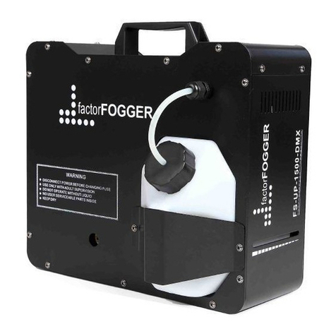 FACTOR FOGGER FS-UP-1500-DMX user manual