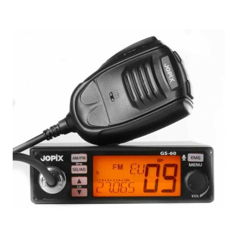 JOPIX CB-27 User manual
