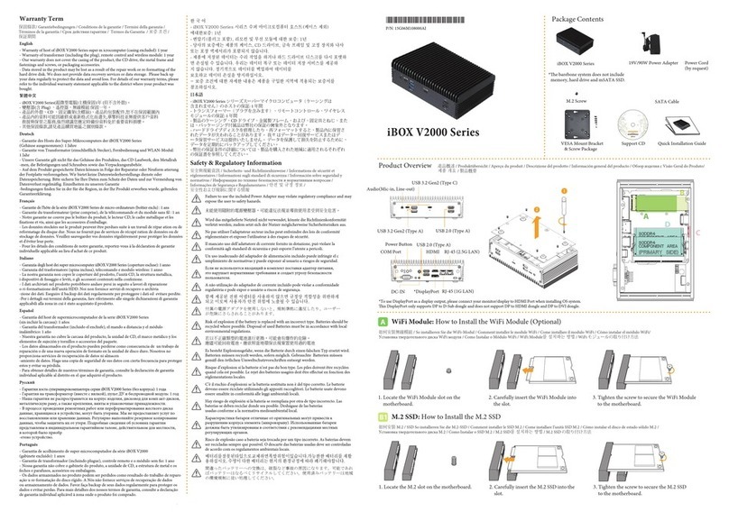ASROCK iBOX-V2000M User manual ASROCK iBOX-V2000M User manual