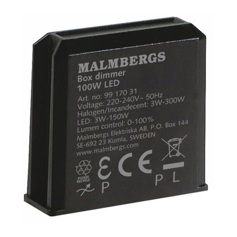 Malmbergs 99 170 31 User manual
