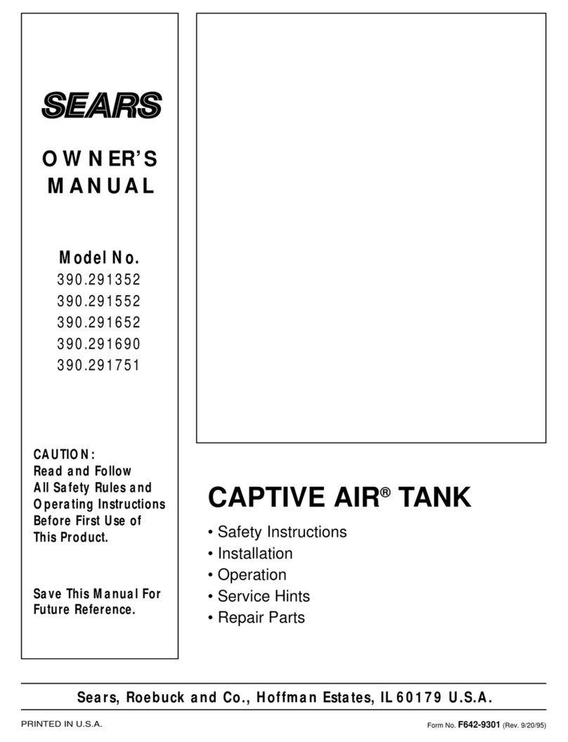 Sears 390.291352 owner's manual