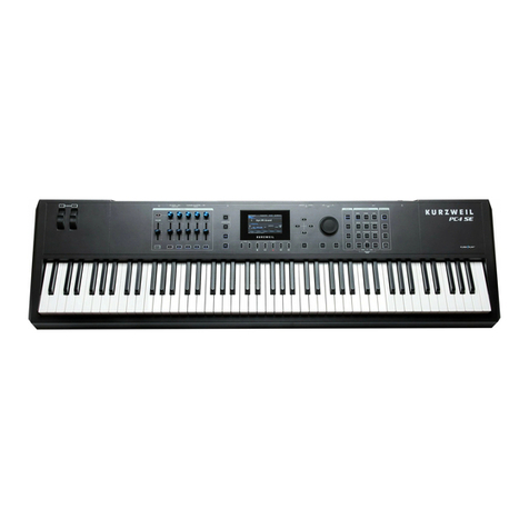 Kurzweil PC4 SE User manual