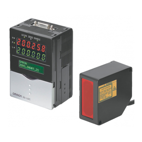 Omron ZS Series Installation manual