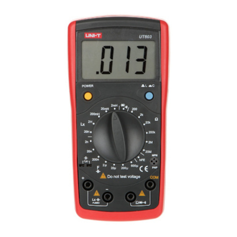 Unit UT603 user manual