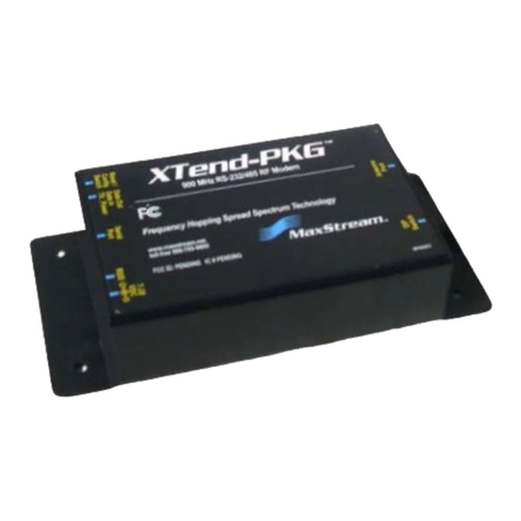 MaxStream 9 XTend- PKG- E manual
