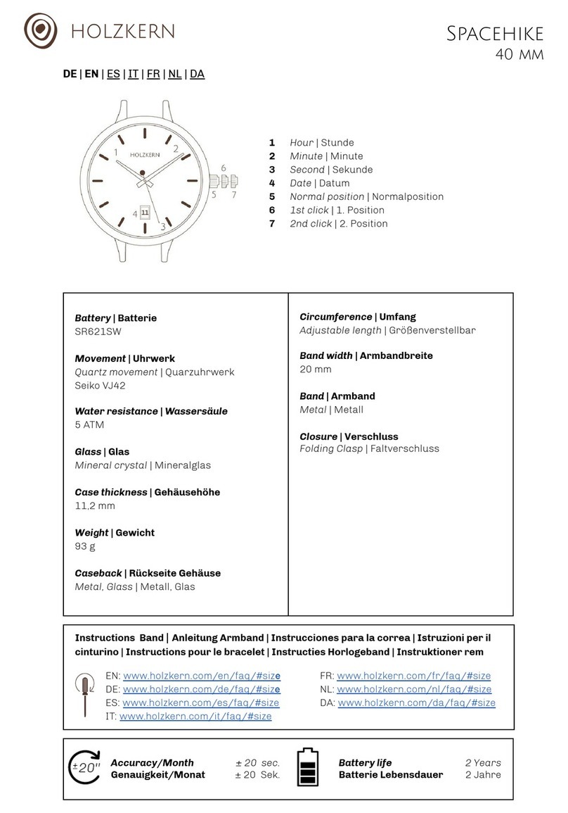 HOLZKERN Spacehike User manual HOLZKERN Spacehike User manual