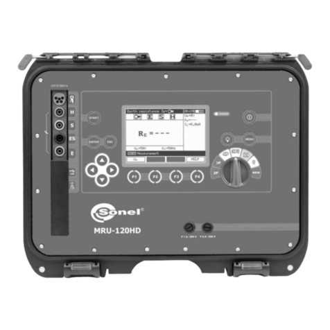Sonel MRU-120HD User manual Sonel MRU-120HD User manual