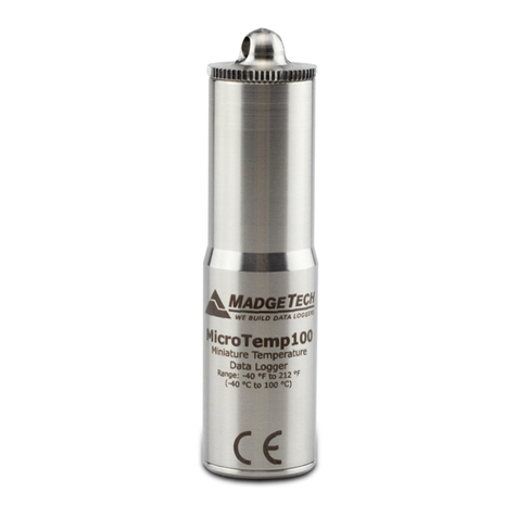 MadgeTech MicroTemp100 Product user guide